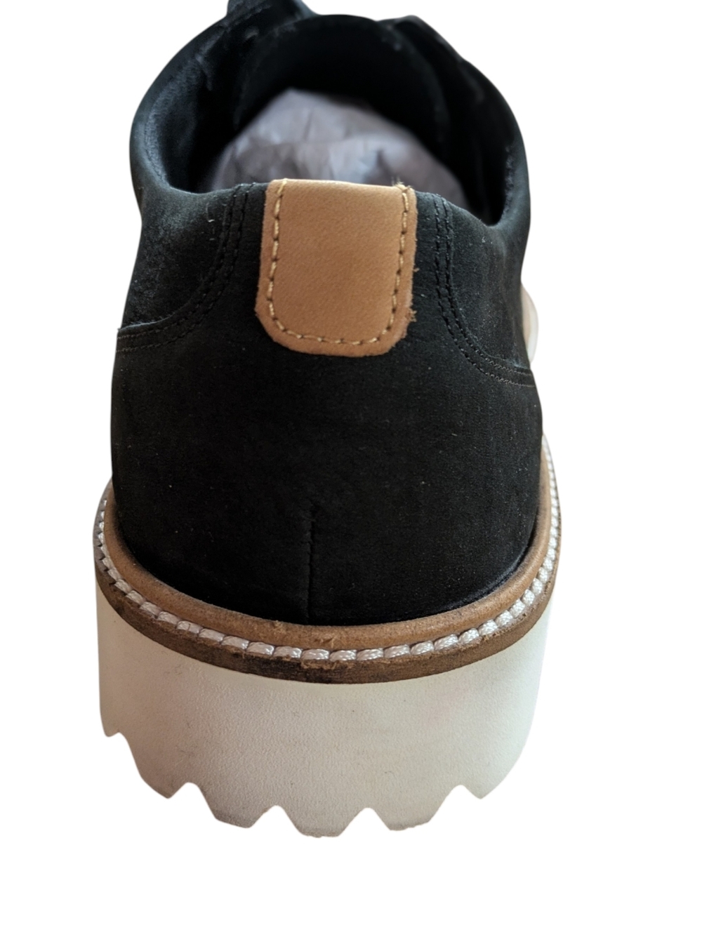 Ecco Modern Tailored Tie Oxford Shoes Black Size 41 - Picture 5 of 12